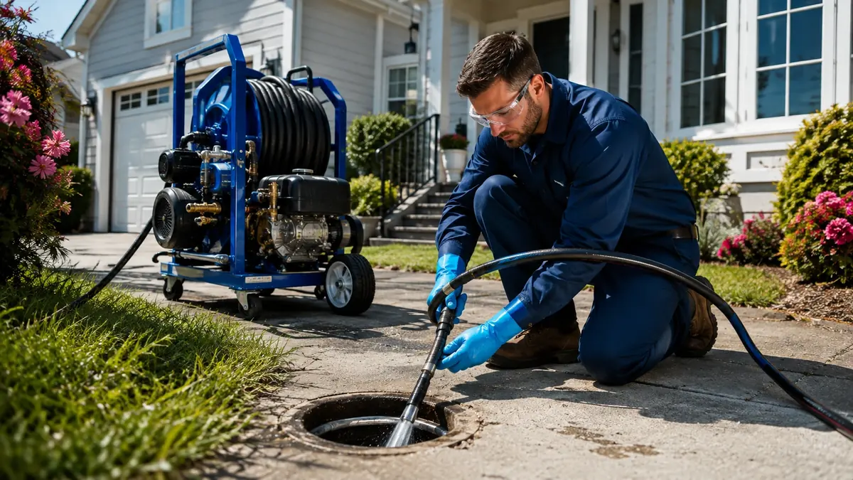 Residential Hydro Jet Drain Cleaning in Lake Elsinore